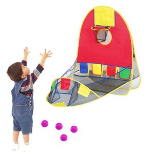 Tenda per bambini disponibile per tiro a canestro Tenda pieghevole gioco casa tenda puzzle casa giocattolo vendita calda L124