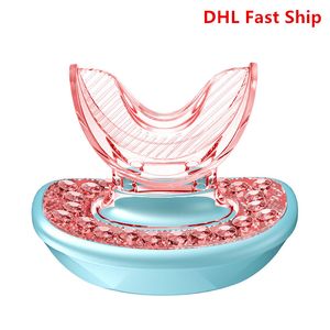 DHL Fast Ship Mini LED Lip Care Device Help Get Full Sexy Youthful Lips LED Lip Rejuvenation Device for Home Use