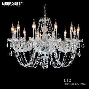 Luxury Contemporary Chandeliers Indoor Lighting Modern Clear Crystal LED Glass Pendant Lamps For Restaurant Kitchen lustres de cristal Home Decor