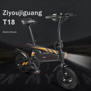 FREE TAX and USA WAREHOUSE IN STOCK ZIYOUJIGUANG T18 Electric Bicycle Foldable Bike US