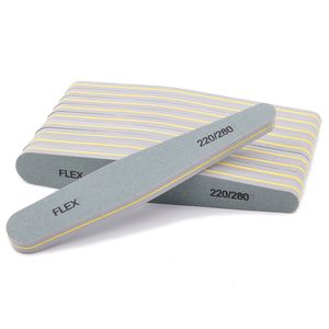 25pcs Green Nail File Block 220/280 Grits Sanding Files Buffer Double Side Nail Care Buffing Art Pedicure Manicure Tools