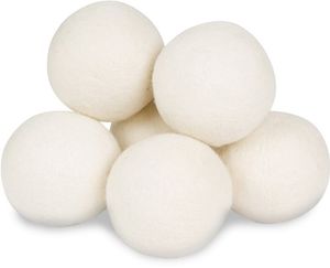 7 cm Yün Kurutma Topları Doğal Yumuşatıcı 100% Organik Kullanımlık Topu Çamaşır Kurutma Topları Statik Kuruma Süresi Azaltır