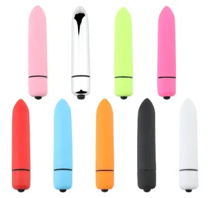10 Speed Bullet shape toys body Massager Min Vibrator Massager Bullet AV Stick G spot Clitoris Stimulator Sex Maturbator portable