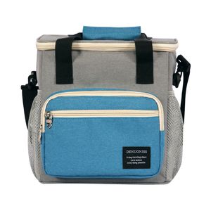 Bolsa de designer-almoço isolado Tote grande capacidade com saco mais ajustável de alça de ombro para homens mulheres senhoras meninas crianças crianças