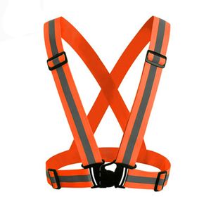 Outdoor odblaskowa kamizelka widoczność Neon Belt Bezpieczeństwo Kamizelka Fit Night Running Rowerowa Kurtka odblaskowa Kobiety Mężczyźni Sports Bezpieczeństwo 829