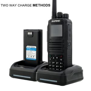 Motorola Portatif Telsiz toptan satış-Baofeng DM Dual Band DMR Dijital Radyo Walkie Talkie Motorola Hynanda Uyumlu Siyah SKU