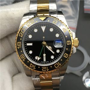 Newest Dials 4 Colors Watches Men 116713 126711 Gold Ceramic Bezel Sapphire Automatic GMT Movement Limited Wristwatch Jubilee Master 40mm