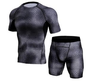 Nowa Moda Letnie Spodenki Dorywcze Mężczyźni Fitness Kulturystyka Spodnie Dresy Kompresja Tight Mens Jogger Siłownie Spodenki Krótkie spodnie Homme