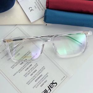 Newarrival G025 Concise rectangular plank glasses frame 56-17-148 fashion lightweight unisex model for prescription eyeglasses with full-set case
