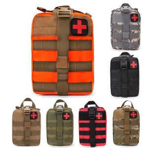 Überlebenstasche Outdoor-Medizinbox Große SOS-Tasche/Paket Taktische Erste-Hilfe-Tasche Medizinische Kit-Tasche Molle EMT Notfall