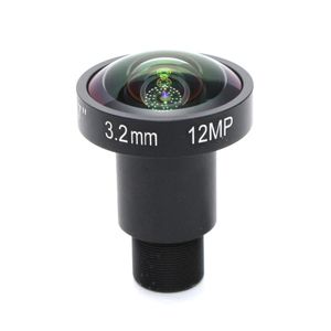 Ingrosso 12Megapixel (4K Lens) fisso M12 Lens 3,2 millimetri lente fisheye 160 gradi per la fotocamera 4K TVCC IP o 4K azione di sport DV