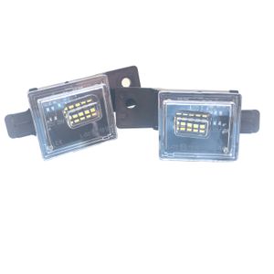 2pcs Light Light 05-19 Белый цвет автомобильные аксессуары светодиодная лампочка