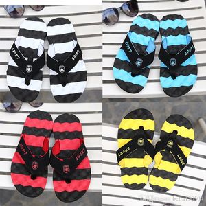 TOP QUALITY Designer hornets Slippers brand new summer Men Flip-Flops Casual Shoes Slippers Beach Sandals Outdoor Slippers Shoes