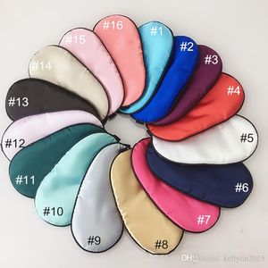 Шелковые Маски для сна Shading Eye Mask проложенный Shade Cover Eyepatch Портативный Путешествия Relax Aid ослепляет Eyemask