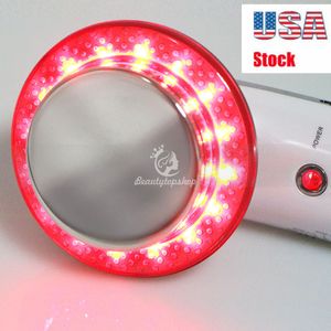 US Ship Ultrasound Ultrasonic Slimming Body Massager LED Light Therapy Photon Light Microcurrent Wrinkles Removal Skin Lifting