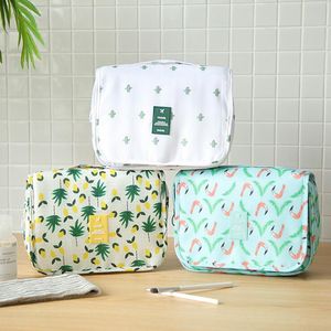 Travel Women Men Portable Hanging Cosmetic Bag Polyester High Capacity Makeup Case Necessaries Cosmetics Waterproof Storage Free shipping