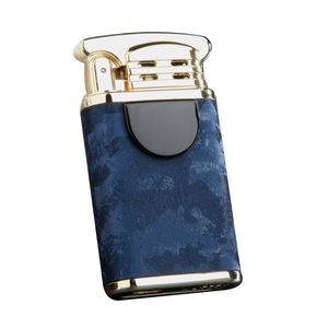 Doppel Arc Lighter Metall Charging USB-Haut Mode Persönlichkeit windundurchlässiger Touch-Feuerzeug Electronic Cigarette Lighter Raucherzubehör