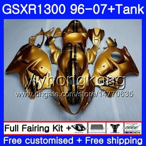 Corpo per SUZUKI Hayabusa GSXR 1300 GSXR1300 96 97 98 99 00 01 07 333HM.5 GSX R1300 Oro lucido 1996 1997 1998 1999 2000 2001 2007 Carenatura