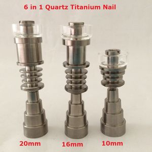 Hurtownie Email Quartz Ti Ti Titanium Nails Indivess Grade2 mm mm mm dla E Paznokci Elektryczny PID TC Daber Box