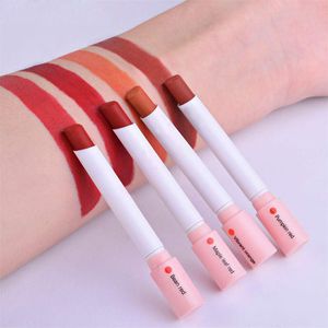 Maquiagem Cigarette Caixas Batom Set Matte Sexy Batons ibcccndc 4 cores Red Velvet Lip Nude Hidratante Waterproof Lip Gloss Kit grátis DHL