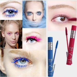 Bob Women Color Mascara Waterproof Long Curling Natural Eyelash Cream Colorful Mascara eye Lashes Brush Makeup