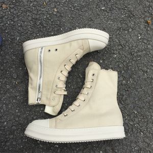 Kvinnor eller män mode sneakers våren hög topp duk stövlar män fritid hip-hop punk gata stövlar p20e50