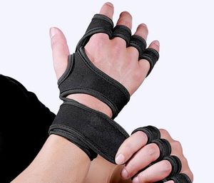 2020 men Fitness exercise palms exercise gloves pressure wrist guards breathable Training yakuda fitness gym wholesale Sport Discount cheap