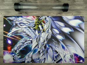 YuGiOh OLHOS AZUIS ULTIMATE DRAGÃO OCG Playmat TCG Mat tubo de alta qualidade Livre