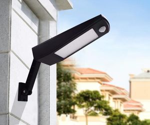 LED Solar Street Lighting Outdoor Waterproof Motion Sensor Detector Sconces Lighting Garden Wall Lamp