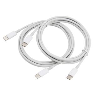 2m White USB Type C to Type-C PD Fast Charging Cable For Xiaomi Mi9 Huawei P9 Samsung Note 10 USBC Phone Charger Cord