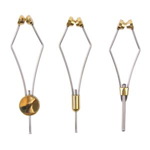 Fly Tying Bobbins Holder Fishing Tools Thread Holder Smooth Spool Brass and Stainless Steel Fly Fishing
