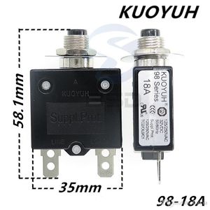 Taiwan KUOYUH 98 Series-18A Overcurrent Protector Overload Switch