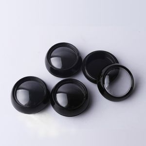 3g g Black Plastic Mini Travel Cosmetic Jars Refillable Makeup Cream Eyeshadow Lip Balm Nail Art Sample Storage Container Bottle Pot