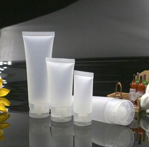 Tomma bärbara resor klämma kosmetiska behållare Cream lotion plastflaskor påfyllningsbara flaskor 20 ml 50 ml 100 ml