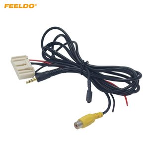 Wholesale radio for toyota highlander for sale - Group buy FEELDO Car AUX IN Socket Radio Audio Cable With Micphone for Toyota RAV4 Reiz Highlander Corolla Levin AUX Wire Adapter