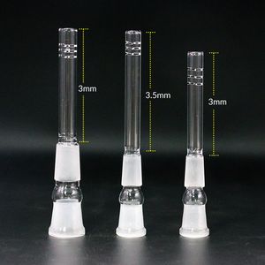 Accessori per fumatori Diffusore Downstem in vetro 14mm 18mm Maschio Femmina Down Stem per Beaker Bong Dab Rigs