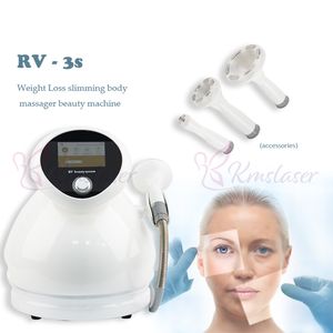 RV-3S 3 IN 1 portable Multi-RF Photon Vaccum Therapy Machine vacuum photon facial care anti aging radio frequency device for home us