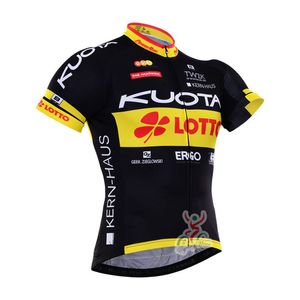 Kuota Team Cycling Kortärmad Jersey Ciclismo Camisa Snabb Torka Bekväm Pro Cykel Racing Outdoor Sports Wear U71635
