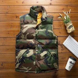 Gilet uomo nuovo elegante 2019 autunno inverno caldo giacca senza maniche gilet militare gilet da uomo moda cappotti casual uomo