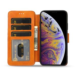 För Huawei Mate 20 P30 P20 Lite Pro Y9 Y6 Y7 Y5 2018 2019 PU Läder Plånbok TPU Material Kickstand Feature Card Fickor