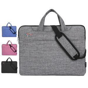 Laptoptasche tragbare Innentasche Apple Mi Dell Umhängetasche 5 Farben für 13,14,15,6 Zoll