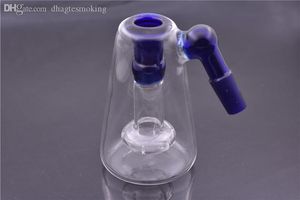 HeadHive Honeycomb Mini Bong - High-Quality Ash Catcher, 14mm Female/Male, Colorful Glass, Smooth Smoking Experience