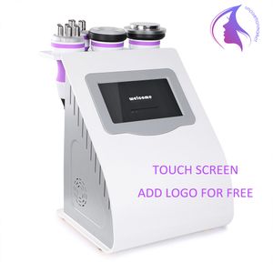 Touch Screen 5 In 1 Cavitation 2.0 Ultrasonic RF Radio Frequency LED Light Skin Lifting Skin Care Fat Burner Slimming Machine