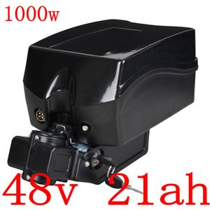 US UE nenhum imposto 48V 1000W bateria 48v 20Ah bicicleta elétrica lítio 20AH com 30A BMS e carregador de 54.6V 2A