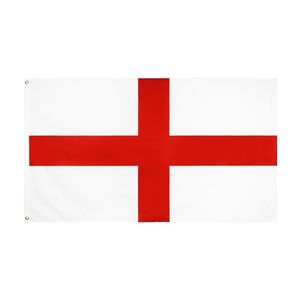 3x5fts 90x150 cm Roter Cross UK England Flagge Factory Direktes Großhandel doppelt genäht