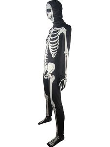 Fashion-Donnie Darko Skeleton Skull Costume Costume cosplay di Halloween Tuta per trucco drammatico horror fantascientifico