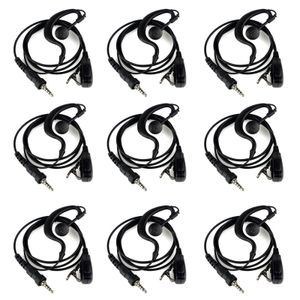 9PCS G-FORE Earpiece Headset PTT MIC för Yaesu vertex VX-6R 7R 170 VXA-710