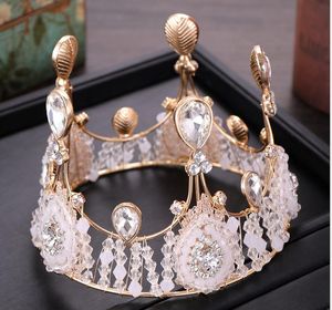 Urodziny dziecięce dekoracja tortowa korona głowy koreańska wersja dzikiej dziewczyny korona tiara sukienka akcesoria