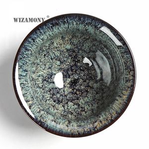 Hot !!!! Wizamony Nowy 1 sztuk Jingdezhen Niebo oczy Herbata Czerwona Glazura Chińska Porcelanowa Tradycyjna umiejętność Delikatna Teacup Zestaw Herbaty Miska T191024