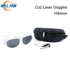 Will Fan Co2 Laser Safety Goggles10600nm For Co2 Laser Cutting Engraving Machine Style B Glass Protect Eye